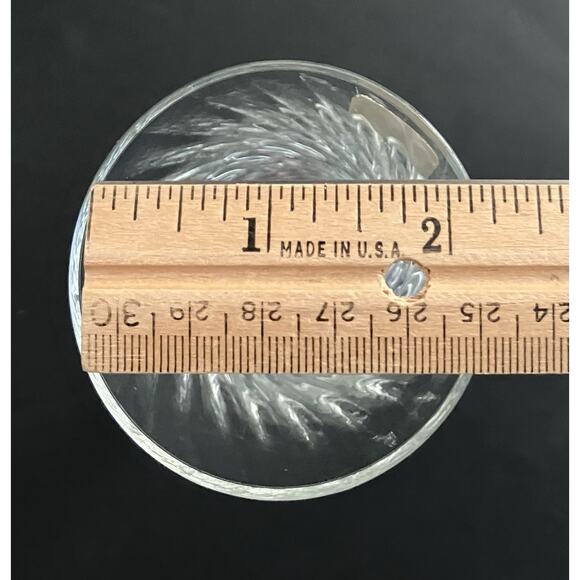 luminarc Verrerie D’Arques France Clear Fluted Champagne Glasses 6 3/8” Set of 4 - Picture 7 of 8